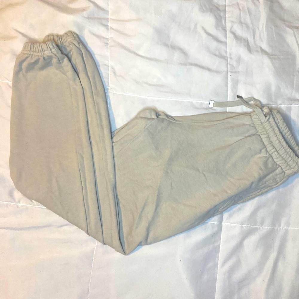 Talentless bone color premium sweatpants
